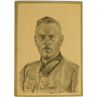 Cartolina Generalfeldmarschall Keitel. Espenlaub militaria